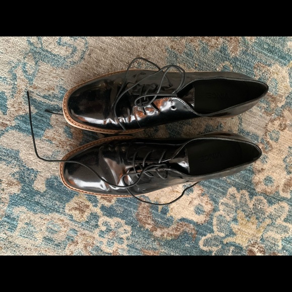 vince platform oxfords